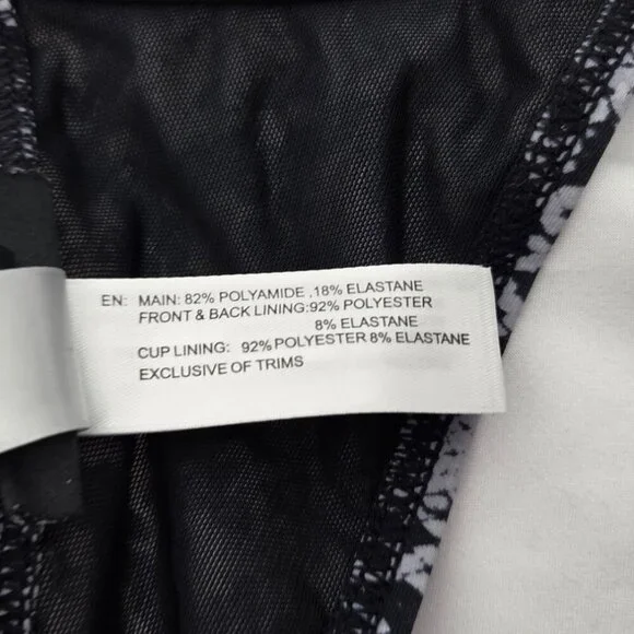 Serpent Siren Halter Bikini Top - Size 14 - Picture 7 of 8